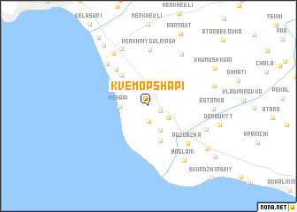 map of Kʼvemo Pʼshapʼi