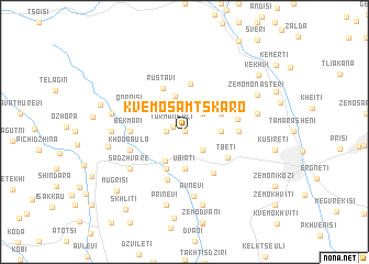 map of Kvemo-Samtskaro
