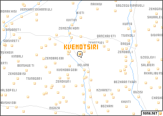 map of Kvemo-Tsiri