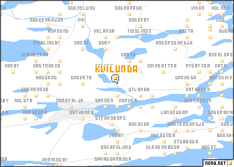 map of Kvilunda