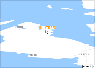 map of Kvitnes