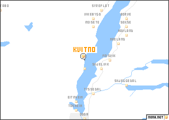 map of Kvitno