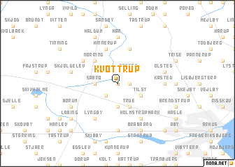 map of Kvottrup