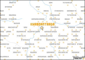 map of Kwaboanta Ada