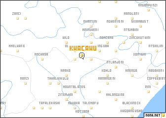 map of KwaCawu