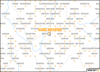 map of Kwachekrom