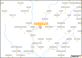 map of Kwadajin