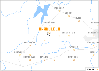map of KwaDulela