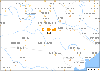 map of KwaFeni