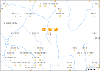 map of Kwagaga