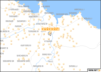 map of Kwakha-ri