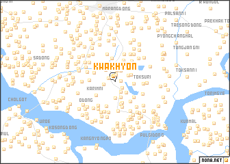 map of Kwakhyŏn
