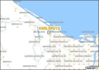 map of Kwala Puyu