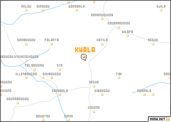 map of Kwala