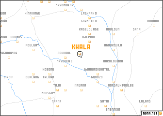 map of Kwala