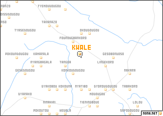 map of Kwalé