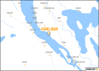 map of Kwaloum