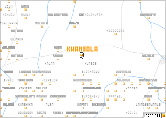 map of Kwambola