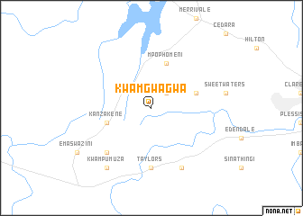 map of KwaMgwagwa