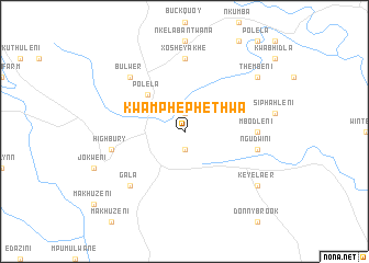 map of KwaMphephethwa