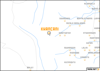 map of KwaNcani