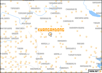 map of Kwangam-dong