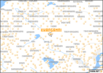 map of Kwangam-ni