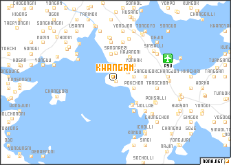 map of Kwangam