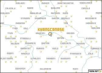 map of KwaNgcanase