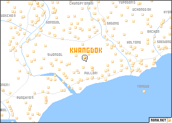 map of Kwangdŏk