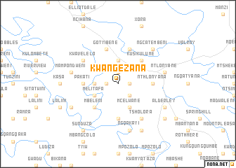 map of KwaNgezana