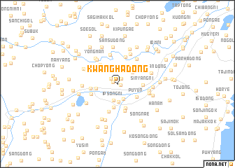 map of Kwangha-dong