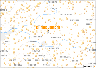 map of Kwangjŏng-ni