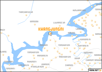 map of Kwangjung-ni