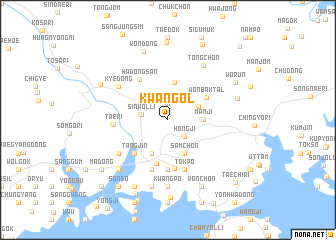 map of Kwan-gol