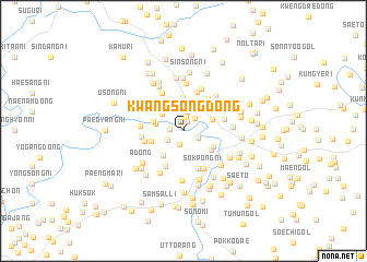 map of Kwangsŏng-dong