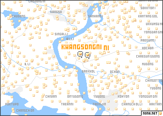 map of Kwangsŏng-ni