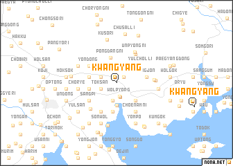 map of Kwangyang