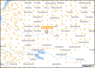 map of Kwan-ni