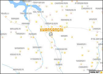 map of Kwansang-ni