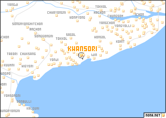 map of Kwansŏ-ri