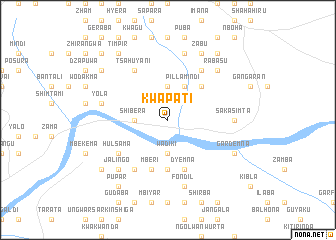 map of Kwapati