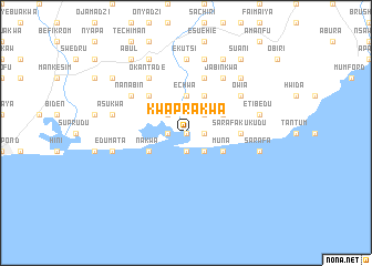 map of Kwaprakwa