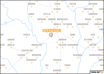 map of Kwarania