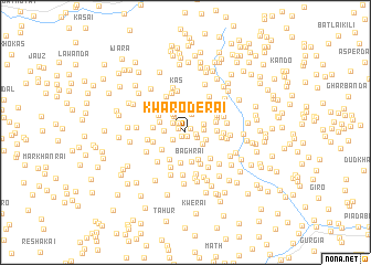 map of Kwāro Derai