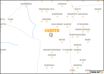 map of Kwarra