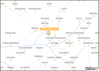 map of Kwasgara