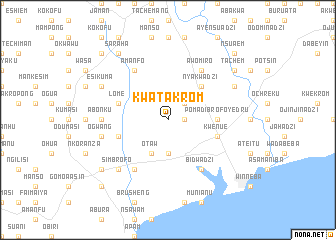 map of Kwatakrom