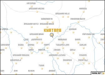 map of Kwatara