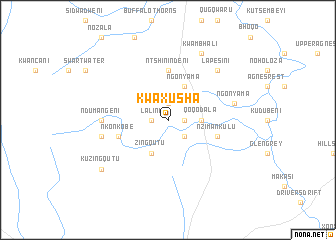 map of KwaXusha